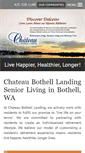 Mobile Screenshot of chateau-bothell-landing.com